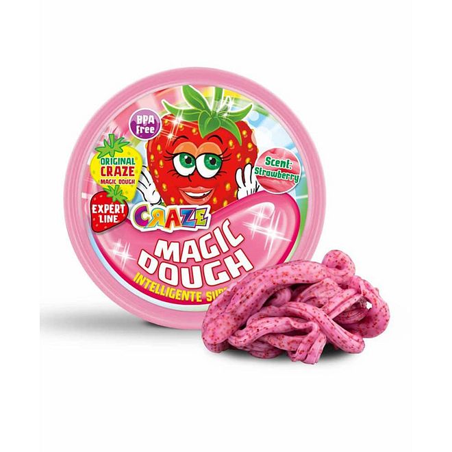 Craze Magic Dough Expert Fantastic Fruits - Colorful & Scented Play Clay for Kids, Enhances Motor Skills, 70g, Ages 3 (Assorted) - Image 4