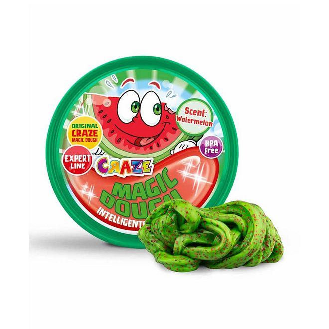 Craze Magic Dough Expert Fantastic Fruits - Colorful & Scented Play Clay for Kids, Enhances Motor Skills, 70g, Ages 3 (Assorted) - Image 1