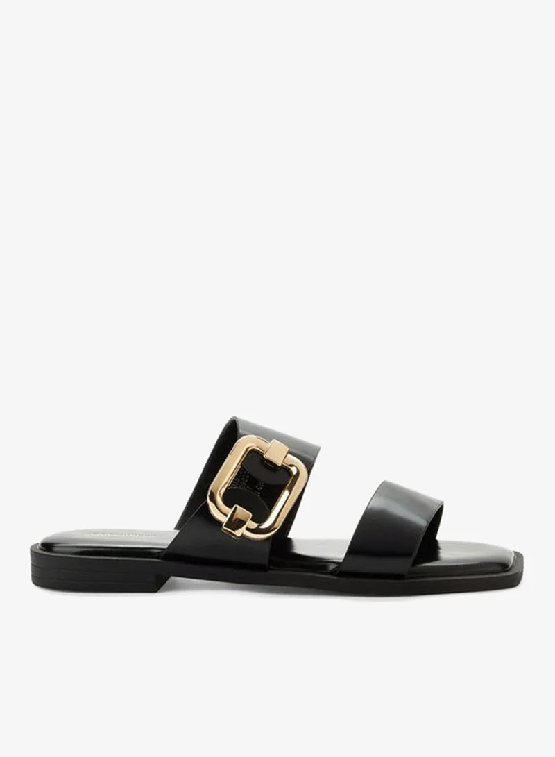 Women Buckle Detail Sandals