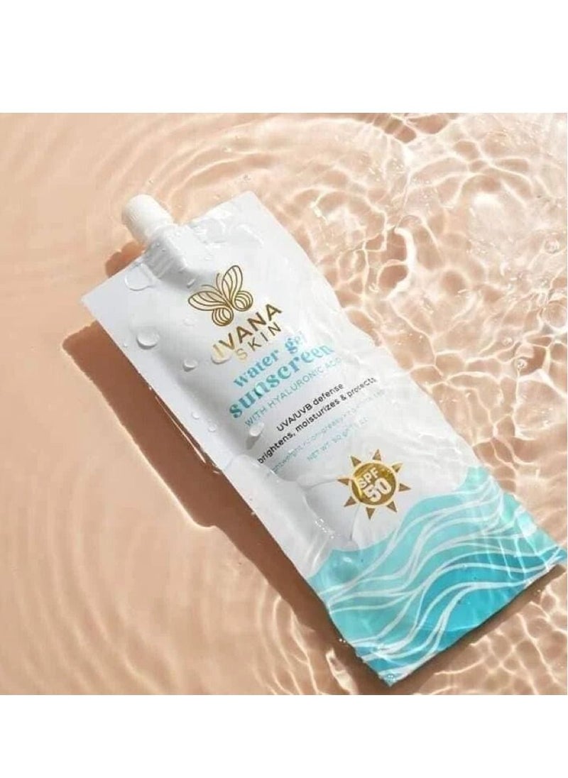 SKIN - Ivana Water Gel Sunscreen with Hyaluronic Acid SPF50 - Image 1