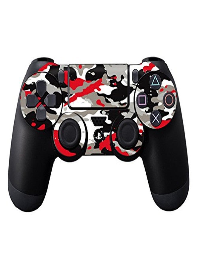 MIGHTY SKINS MightySkins Skin Compatible with Sony PS4 Controller - Red Camo | Protective, Durable, and Unique Vinyl Decal wrap Cover | Easy to Apply, Remove, and Change Styles | Made in The USA - Image 2