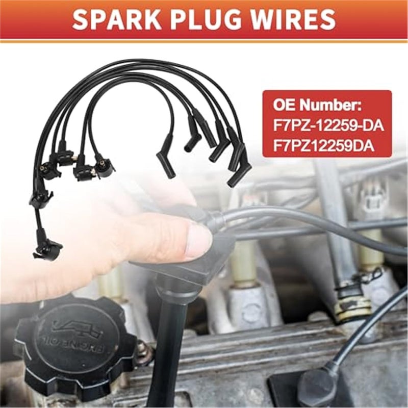 Vuzmode Ignition Coil Wires for Ford Explorer 1997-2000 - Image 3