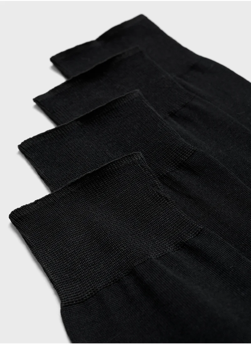 مانجو مان 2 Pack Of Cotton Socks