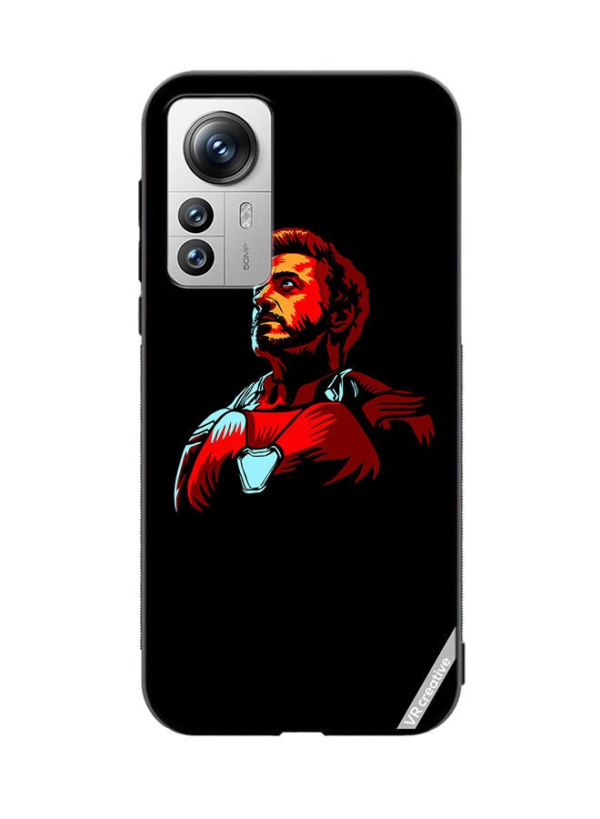 VR CREATIVE Protective Case Cover For Xiaomi 12 Pro Iron Man Design Multicolour - Image 1