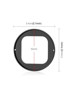 SYOSI Lens Filter Kit for Insta360 Ace Pro, 52mm Filter Adapter Ring, Aluminum Alloy Lens Frame, Metal Protective Frame, UV Lens Cap Protection Cover for Insta360 Ace Pro Action Camera Accessories  - Image 3