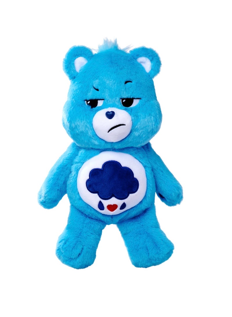 Care Bears Grumpy Bear - Plush Toy Bear 35 cm Blue Plush | Collectable Cute Plush Toy, Cuddly Toys for Children, Soft Toys for Girls and Boys, Cute Teddies, from 0 Months - Image 1
