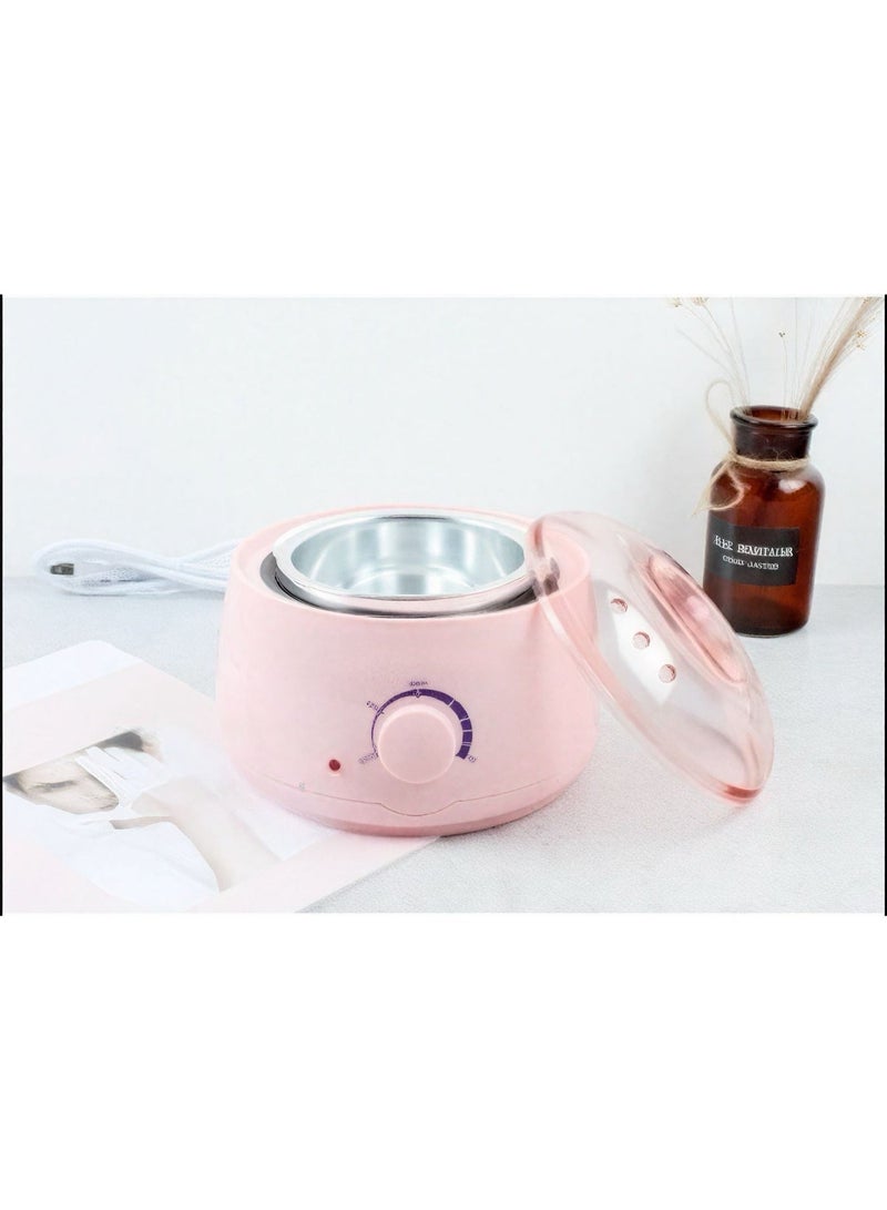 سخان لإزالة الشعر بالشمع وعاء غمس آلة إذابة شمع إزالة الشعر سخان شمع للجسم SPA Cera Paraffin Depilatory Epilator - Image 2