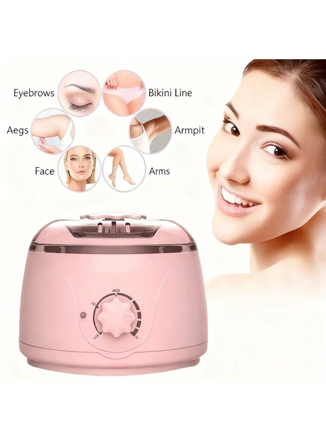 سخان لإزالة الشعر بالشمع وعاء غمس آلة إذابة شمع إزالة الشعر سخان شمع للجسم SPA Cera Paraffin Depilatory Epilator - Image 3
