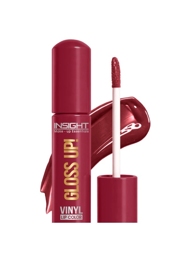 إنسايت أحمر الشفاه INSIGHT Gloss Up - Scarlet Desire | لمسة نهائية شديدة اللمعان | لا يترك آثارًا | مقاوم للتلطخ | تركيبة غنية بالألوان | تركيبة خفيفة الوزن وطويلة الأمد | راحة طوال اليوم (4 غرام) - Image 1
