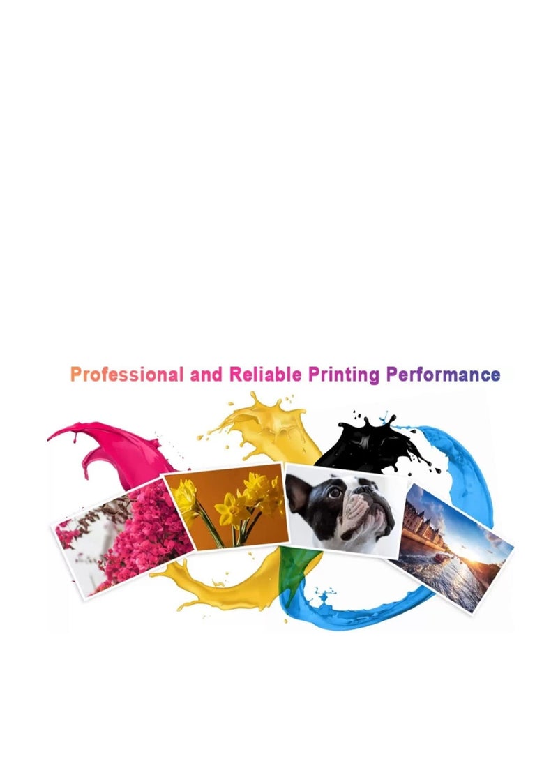 Terabyte BT6000 BT5000 Ink for Brother Ink Tank 4-Color (Black Cyan Magenta Yellow) Printers Refill for DCP - T300 T500W T700W T310 T510W T710W MFC - T800W T810W T910W T4500DW - Image 4