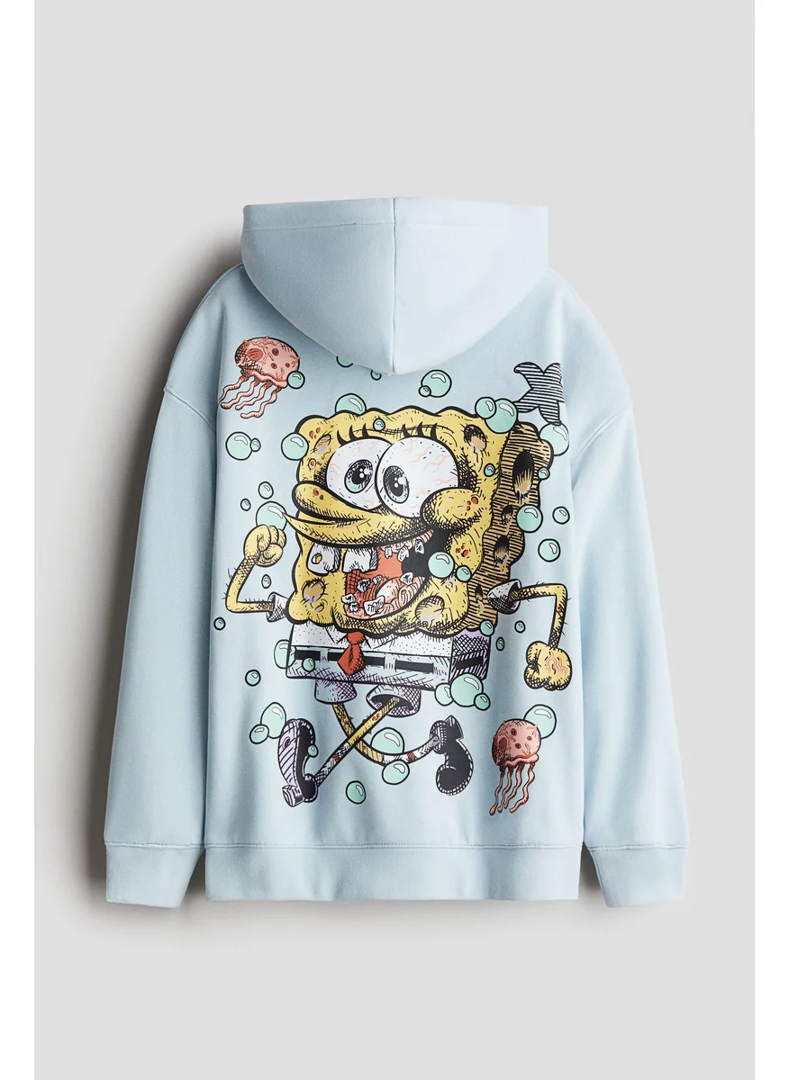 H&M Motif-Detail Hoodie