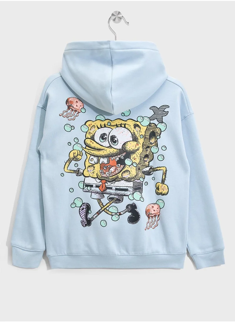 H&M Motif-Detail Hoodie