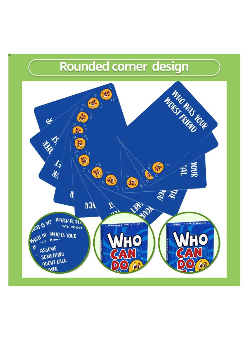 Table Family Party Entertainment, Party Games Who Can Do It, Compete with Your Friends to Win These Challenges - Image 5