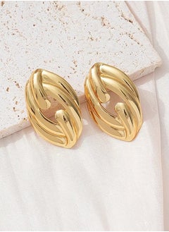 Golden Stainless Steel Earring - pzsku/Z4384F423ED0F373BDFA9Z/45/_/1737287507/3a4c1cb3-0472-4563-93a9-74170d8add8b