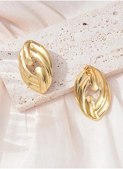 Golden Stainless Steel Earring - pzsku/Z4384F423ED0F373BDFA9Z/45/_/1737287510/5ff6a352-806e-4df0-8496-4b2e12da0c20