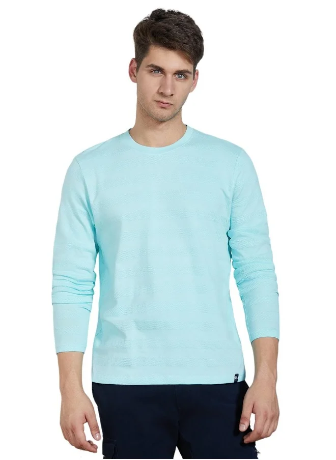 Dennis Lingo Light Blue T-Shirt for Men - Regular Fit, Stylish
