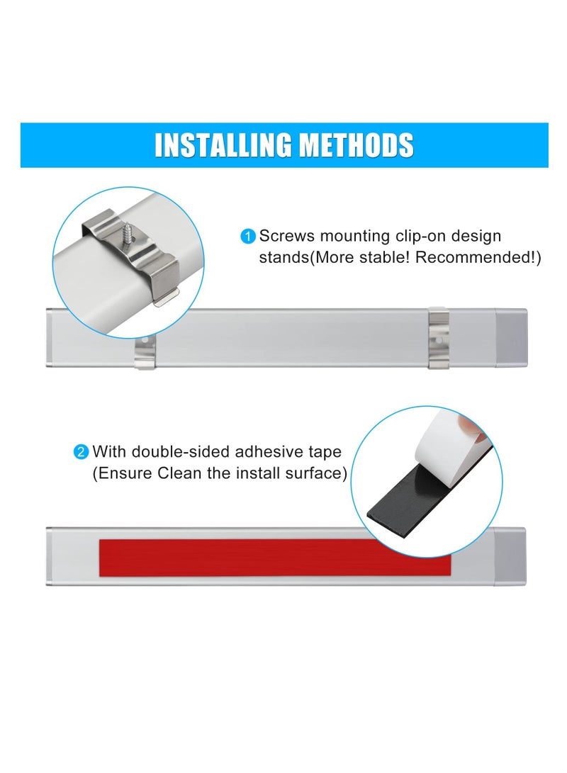 Excefore 2PCS 12V Led Light Strip with 168 LED, 1700LM 10W 12V-85V Led RV Interior Light Bars with Switch, for Enclosed Trailer Cargo Car RV Van Truck Lorry Camper Caravan Boat - Image 4