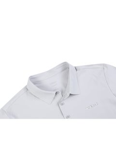 TOREAD Men's Functional Polo Short Sleeve T-Shirt - TAJJAN81592 Mountain Shadow Gray  - Image 3