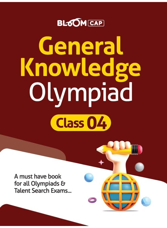 ARIHANT PUBLICATIONS (INDIA) LIMITED BLOOM CAP General Knowledge Olympiad Class 4 - Image 1