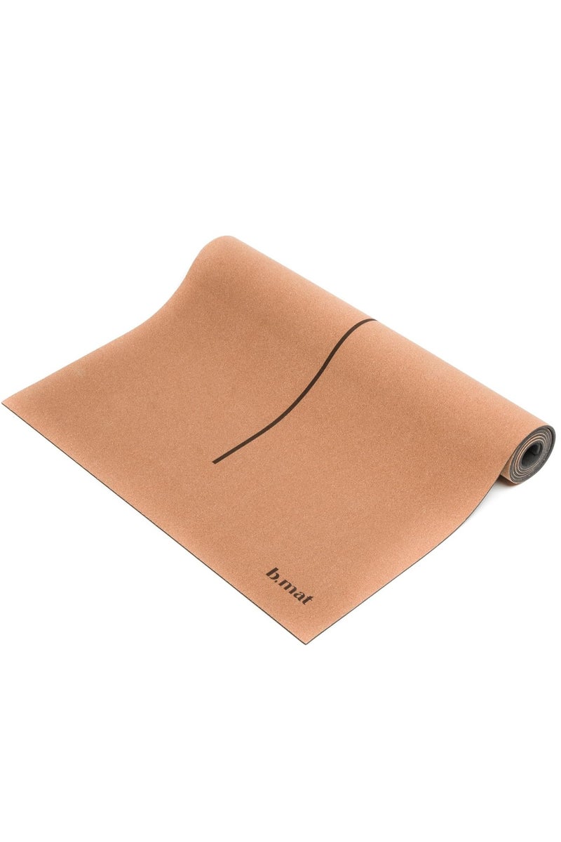 HALFMOON B Yoga B MAT Cork – Natural Non-Slip Eco-Friendly Yoga Mat for Hot Yoga & Everyday Practice - Image 1