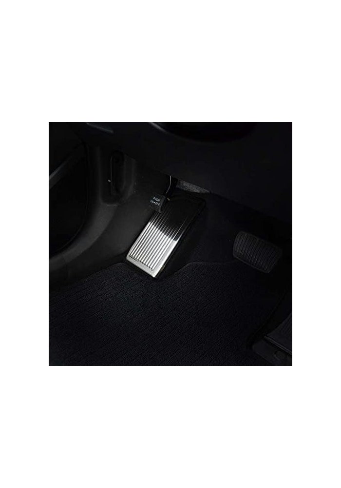 Wivplex Stainless Steel Left Foot Rest Pedal Cover - Image 4