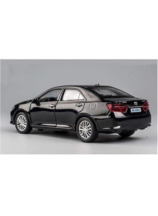 Scale car Model,1:32 ​for Toyota Camry,Children Metal Toys Pull Back Wheels Flashing Machinery for Kids,Diecast Model Car(Black) - Image 3