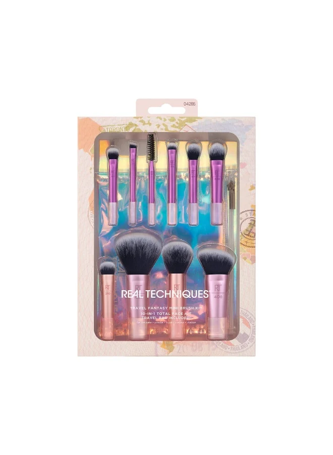 ريل تكنيكس فرشاة ريل تكنيكس مزدوجة الأطراف للتغطية والإخفاء، قطعة واحدة