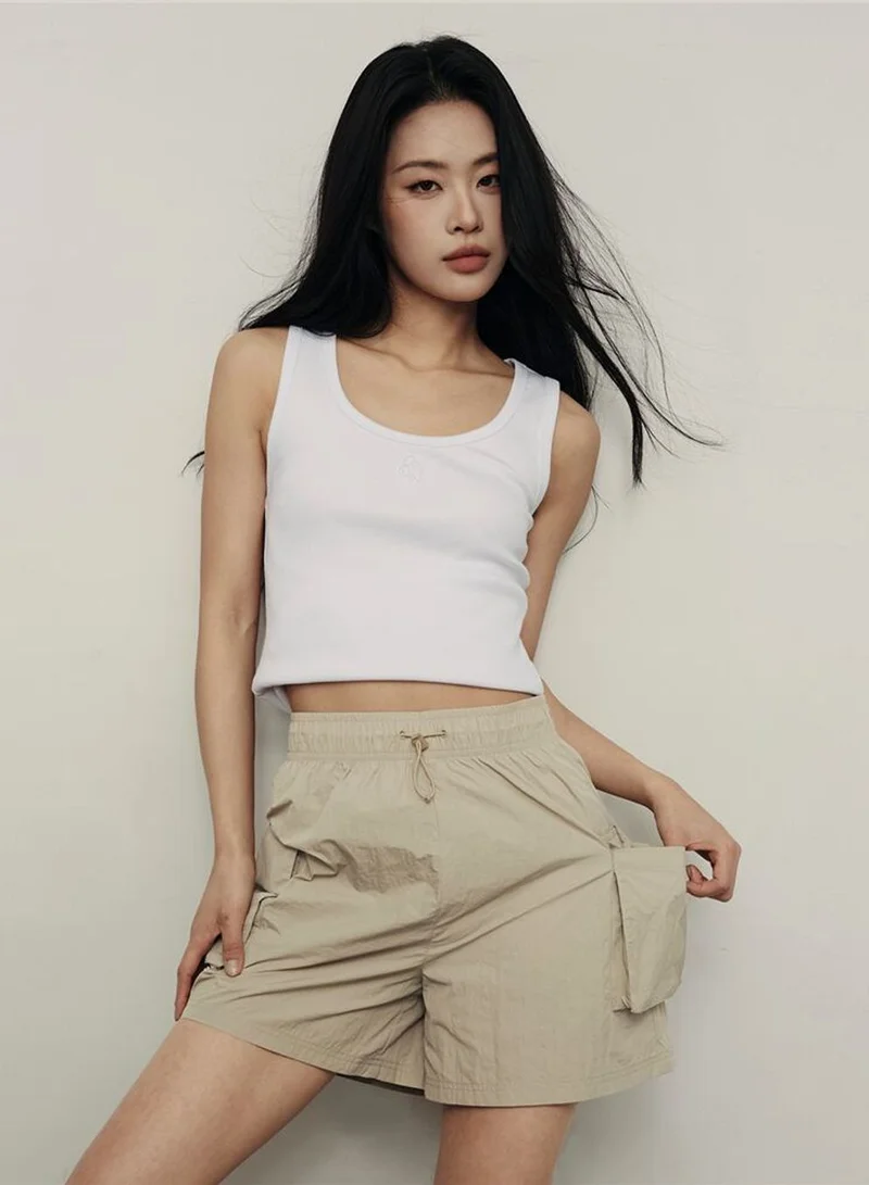 GIORDANO  Women's Nylon Plain Weave Shorts | Korea Collection for Women | Best Price UAE