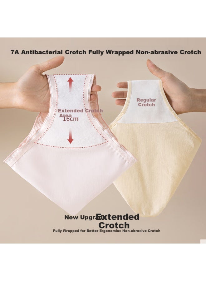 Madallo A Class Baby Cotton Girl Underwear Pure Cotton Antibacterial Junior High School Youth Underwear 12-16 Years Old Girls Underwear - Image 2