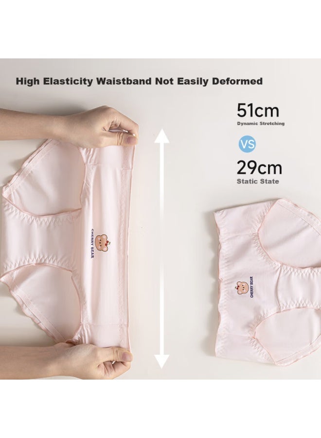 Madallo A Class Baby Cotton Girl Underwear Pure Cotton Antibacterial Junior High School Youth Underwear 12-16 Years Old Girls Underwear - Image 4