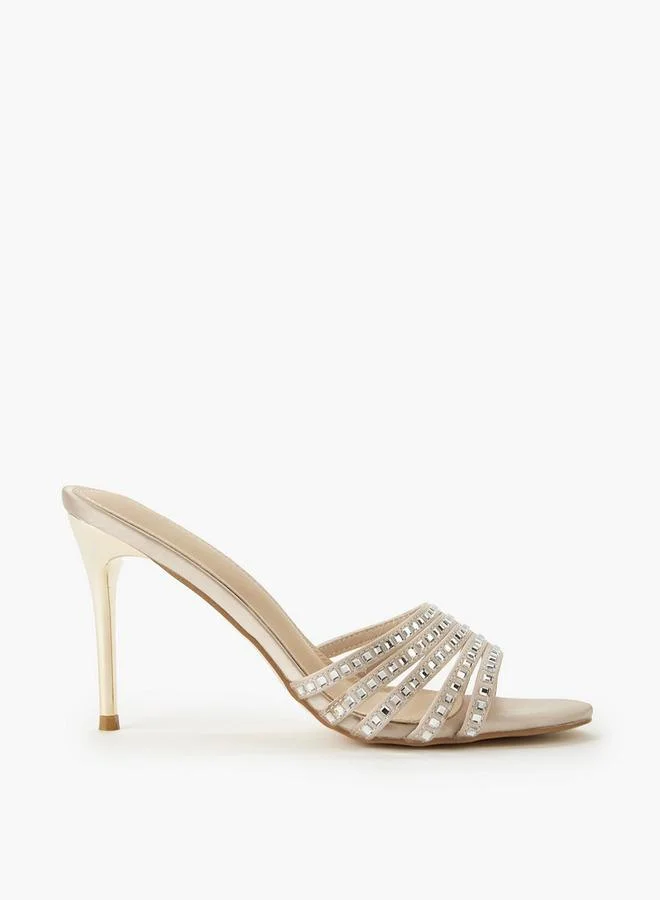 Flora Bella By Shoexpress Flora Bella Women Embellished Stiletto Heel Sandals