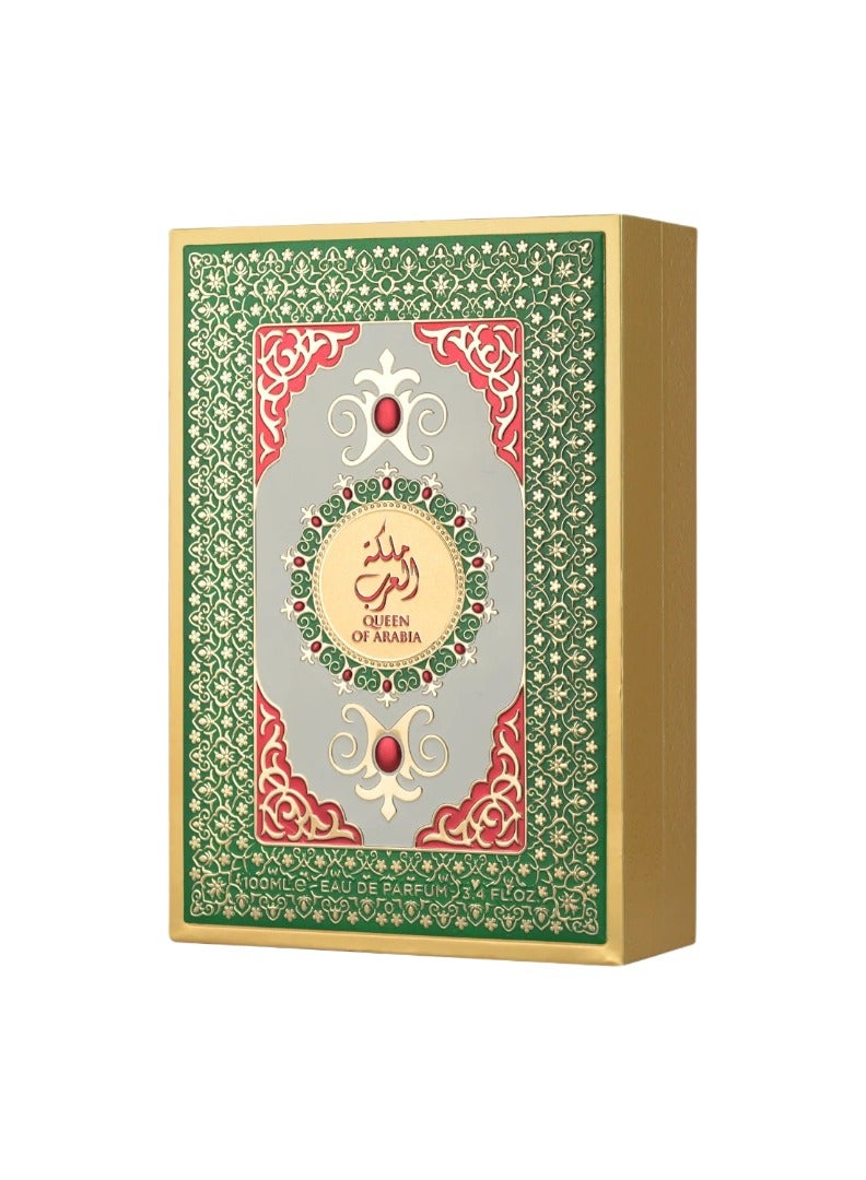 لطافة عطر كوين أوف أرابيا أو دو برفيوم للنساء من لطافة برايد- 100 مل | عطر فاخر للنساء - Image 3