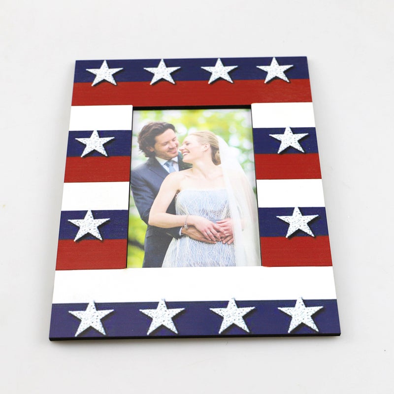 Independence Day Themed Photo Frame Home Decorative Photo Holder Home Decor - Image 1