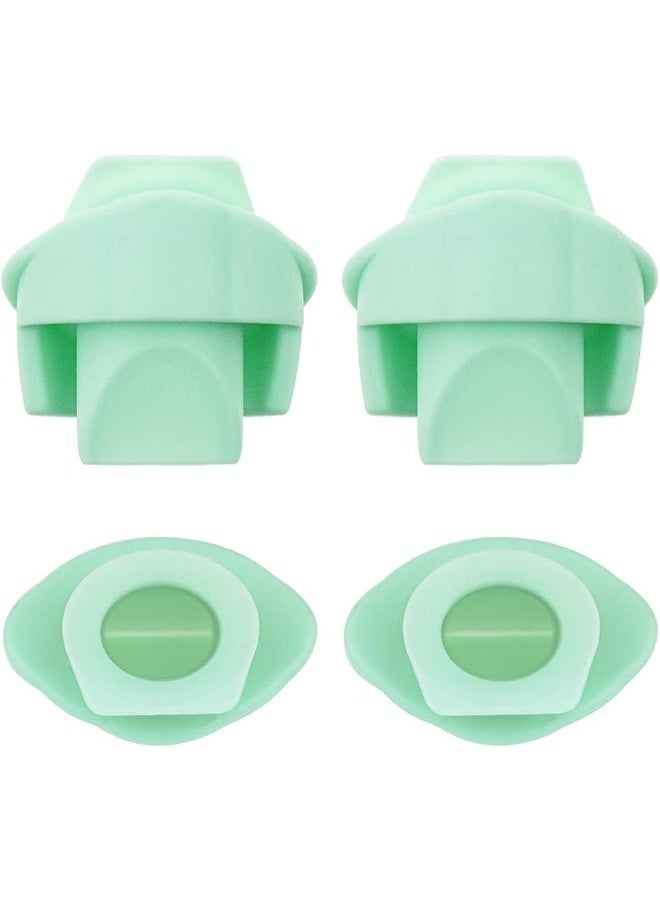 نينس سابلاي Nenesupply 4pc Duckbill Valves Compatible with Wearable Elvie Breast Pump and Pump Parts Replacement Parts. Made by Nenesupply. Not Original Elvie Valves. Use with Pump Seals. - Image 1