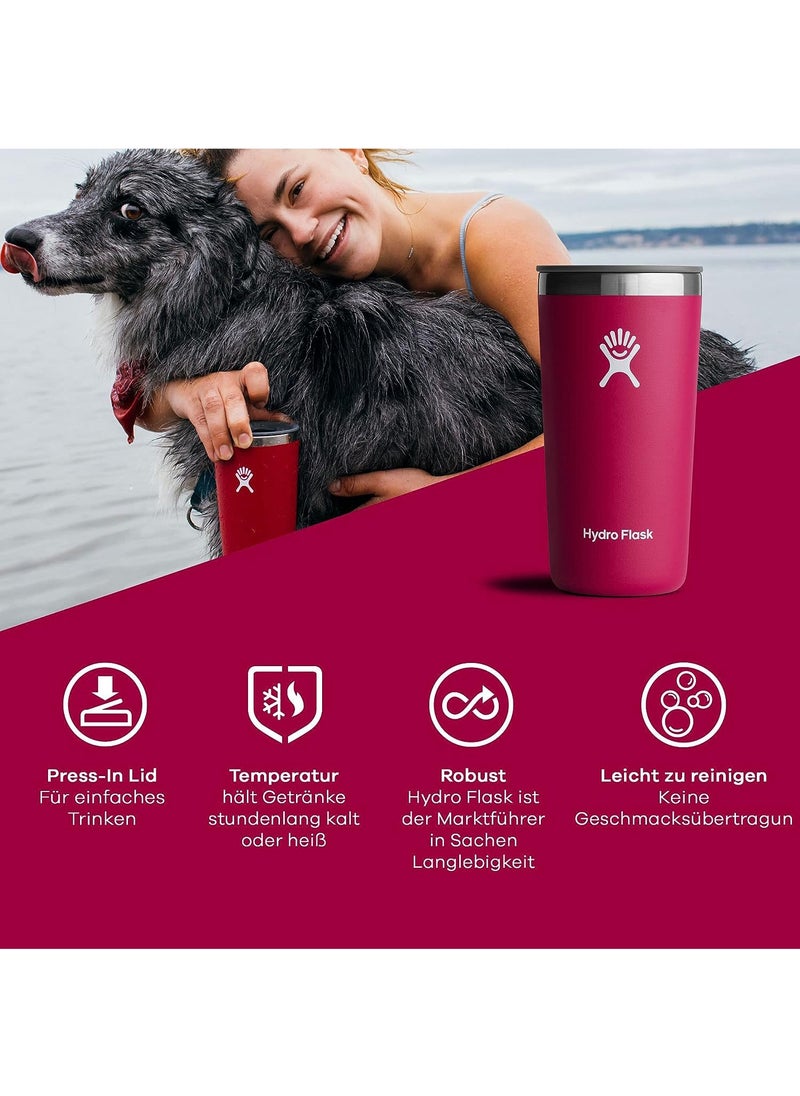 Hydro Flask 16 oz All Around Stainless Steel Tumbler with Lid and Double-Wall Vacuum Insulation  - Image 4