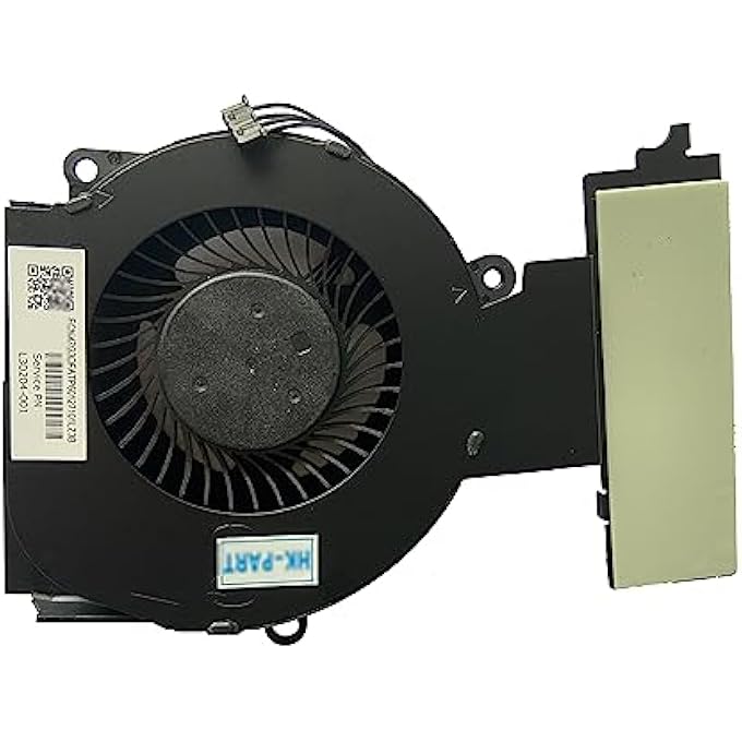 REPLACEMENT FAN FOR HP OMEN 15-DC CPU GPU COOLING FAN SET L30203-001 L30204-001 - Image 3