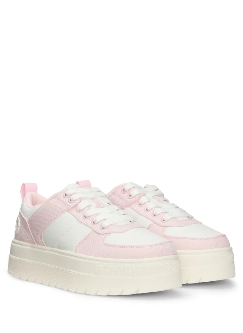 HUGO Platform trainers with colour-blocking and statement branding