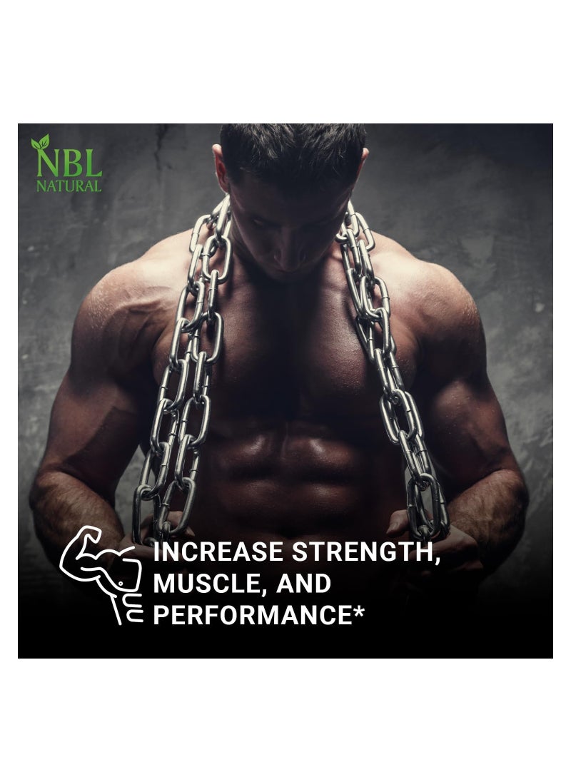 NBL Natural - Creatine Monohydrate Powder, Unflavored 400g, 80 Servings - Image 1