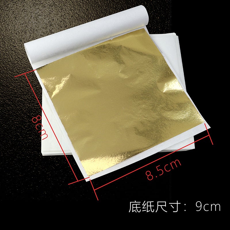 High-Quality 9Cm Taiwanese Imitation Gold Foil Direct From The Manufacturer, For Decoration, Ceiling, Nail Art, Crystal Mud, Multi-Color Gold Foil Paper - Image 3