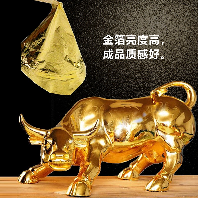 High-Quality 9Cm Taiwanese Imitation Gold Foil Direct From The Manufacturer, For Decoration, Ceiling, Nail Art, Crystal Mud, Multi-Color Gold Foil Paper - Image 4