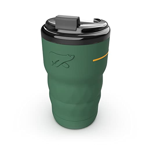 Headway Java Stainless Steel Mugs 360 ml - 2 Years Brand Warranty | Insulated Coffee Mug | Travel Mug | Coffee Tumbler | Cold for 6 Hours & Hot for 3 Hours | Meridian Green - Image 1