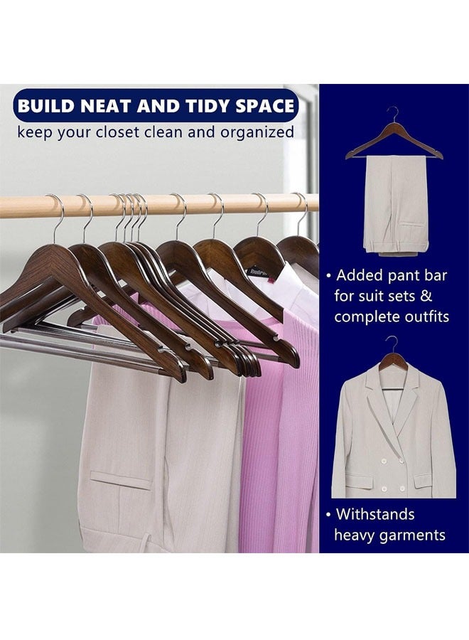 عبوة من 5 شماعات خشبية غير قابلة للانزلاق للأطفال - Image 4