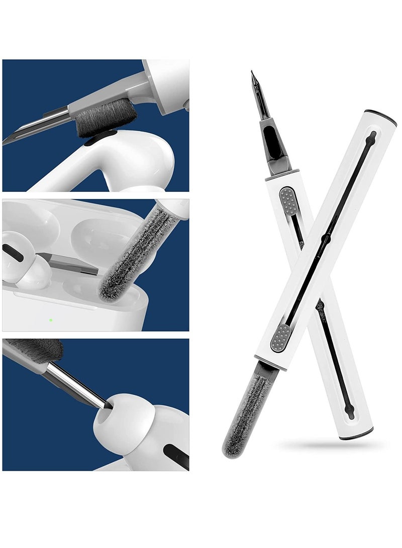 Contex Cleaner Kit for Airpods 3 in 1 Multi-Function Cleaning Pen for AirPods Pro, Portable Cleaning Tools Compatible with Lego Huawei Samsung MI Earbuds and Other Earphones - Image 1