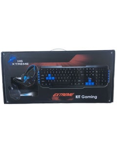 أتش جي مجموعة ألعاب لوحة المفاتيح والماوس (HG Extreme) للكمبيوتر الشخصي 4 في 1  - Image 2