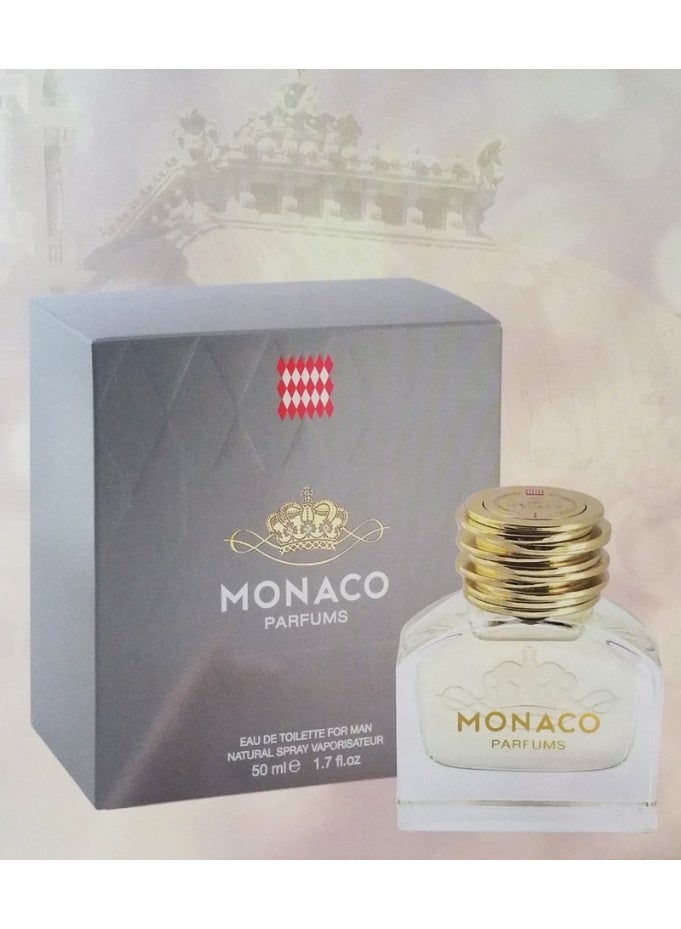 Monaco Parfums For Men Eau De Toilette 50Ml - Image 1