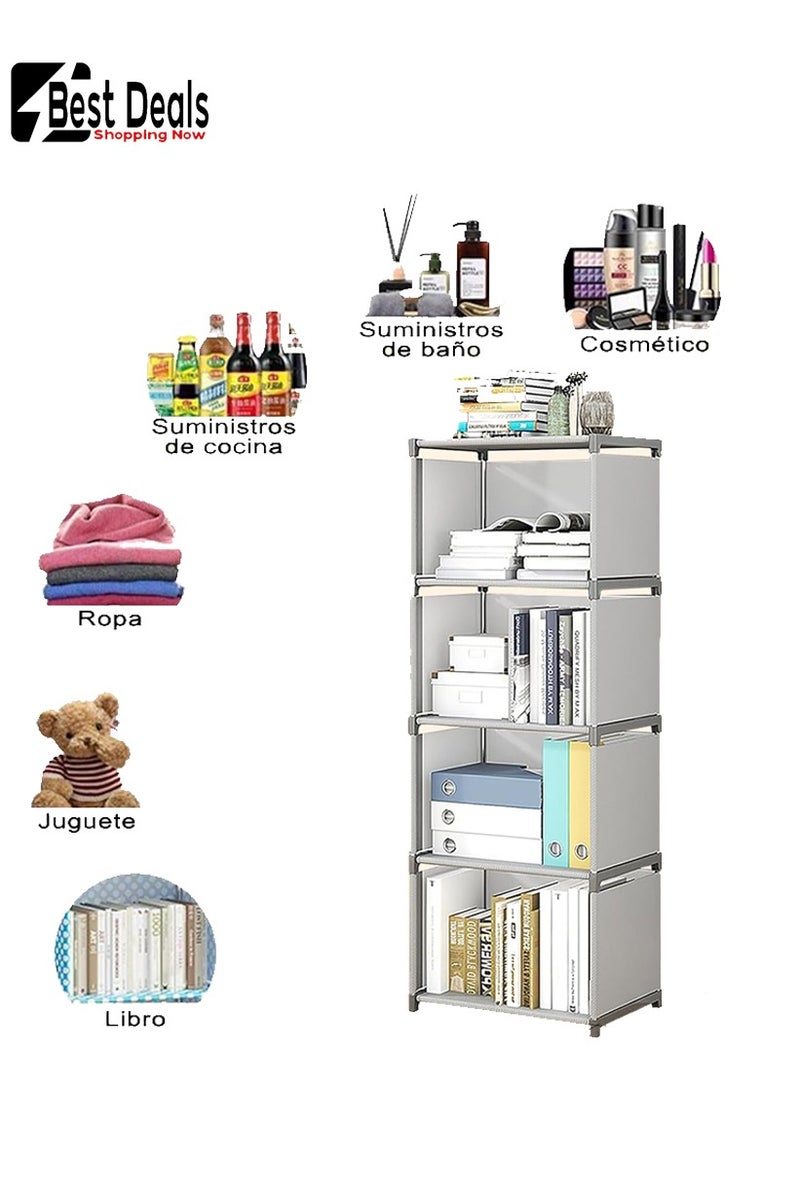 افضل العروض متعددة الوظائف تخزين مجلس الوزراء تخزين الرف 4 مساحة التخزين مع قدرة كبيرة مع محيط خلفي انفصال الجمعية متعددة الوظائف متعددة الأغراض رف - Image 2