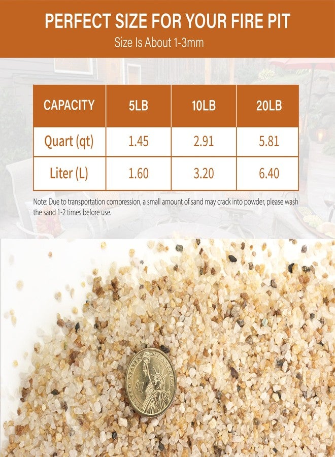 NUPICK 1-3mm Coarse Sand for Plants, 5lb Horticultural Grit for Aquariums, Succulents, Desert Silica Sand for Cactus, Decorative Gravel for Vases Filler, Gold Grit for Bonsai, Landscaping - Image 2
