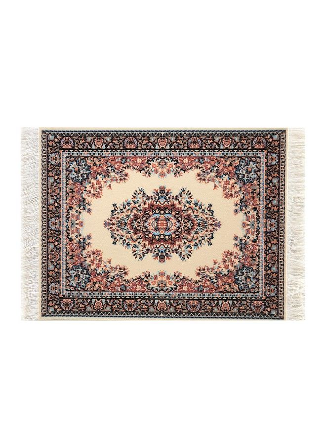 Inusitus Set Of 2 Dollhouse Carpets Miniature Dolls House Accessory Rugs For 3” To 12” Dolls 10X7 Rectangle Kids Toy Furniture Carpeting Decor - Image 4