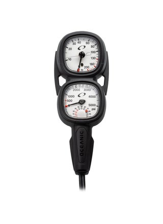 OCEANIC Maxview Combo Includes Pressure and Depth gauges  Oversized gauges for Easy Viewing  Pressure Gauge Available in PSI or Bar  36 House Included  PSIFahrenheitFeet - pzsku/Z438673B64BA7BEBF0127Z/45/1747233956/ad3db4cf-e870-4574-be4b-151cadf84a07