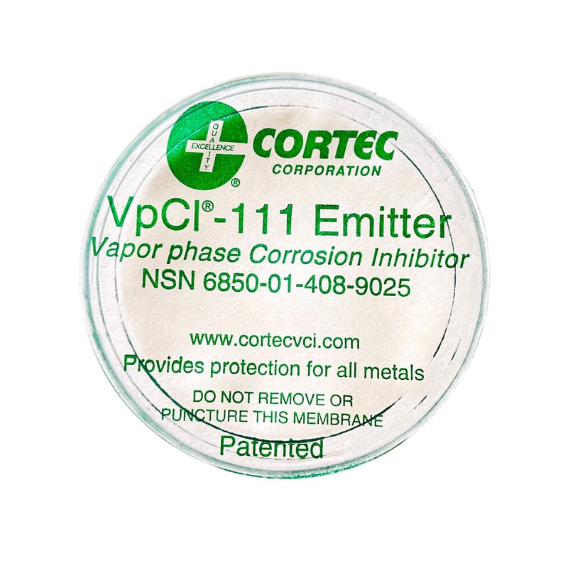 Cortec VpCI-111 Anti Rust VCI Emitter Cup - Protects 11 Cubic Feet - 2 Year Corrosion Protection (Carton of 10)